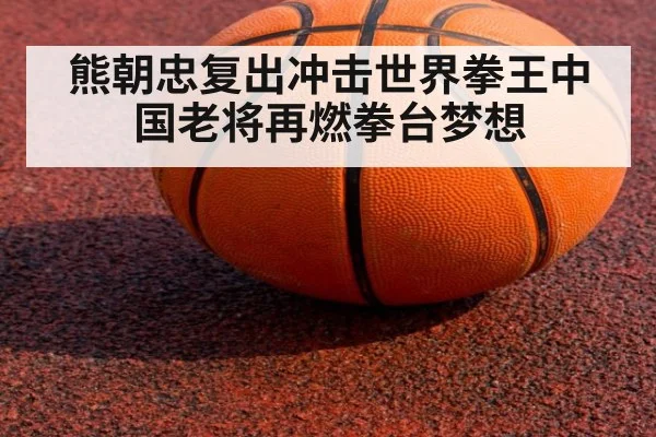 熊朝忠复出冲击世界拳王中国老将再燃拳台梦想